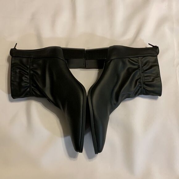 True comfort foam size 12 black zippered booties NWOT - Picture 4 of 10